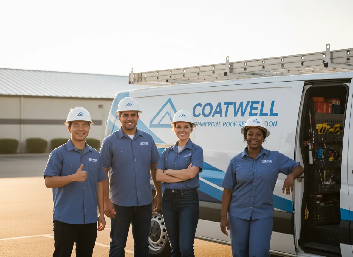 Commercial roof coating company in Charlestown, MD